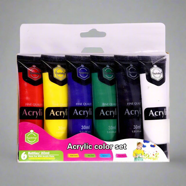 Keep Smiling Acrilyc Paint Set 30ml× 6ps